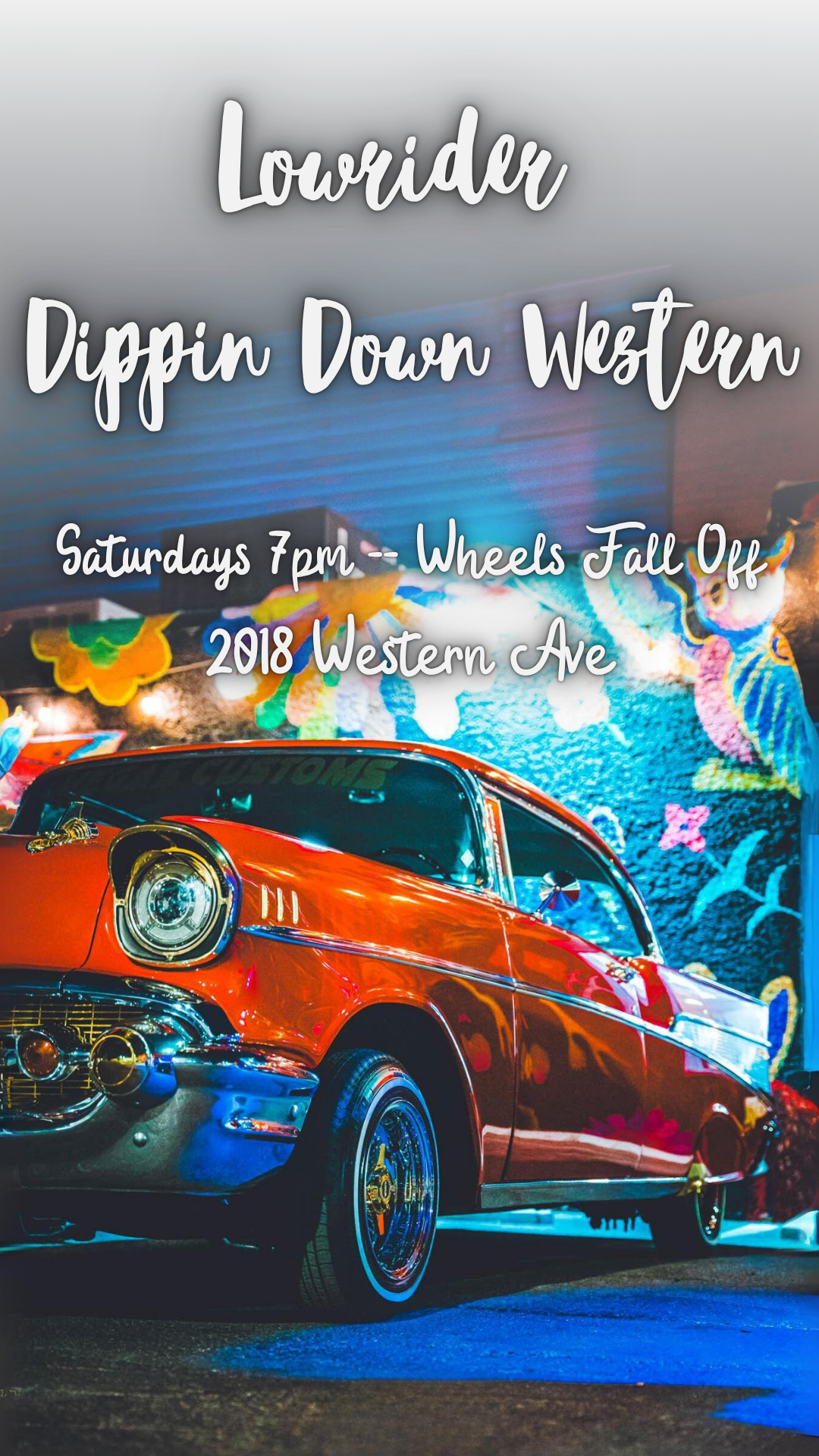 Lowrider Saturday Dippin Down Western Las Vegas Lowrider Car Meet july 18th 2026