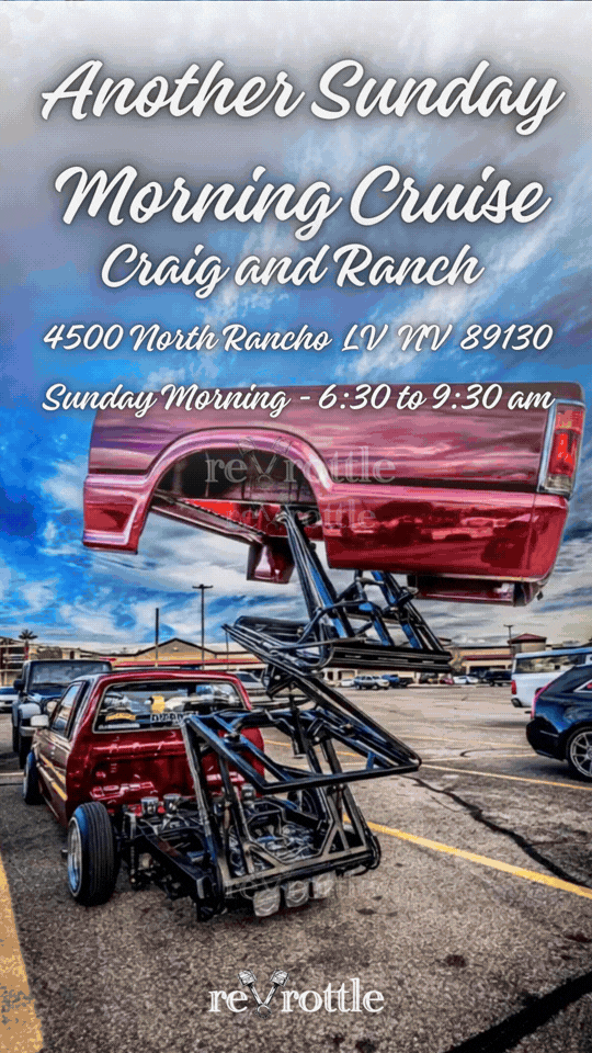 Another Sunday Morning Cruise Las Vegas Car Meet feb 22nd 2026