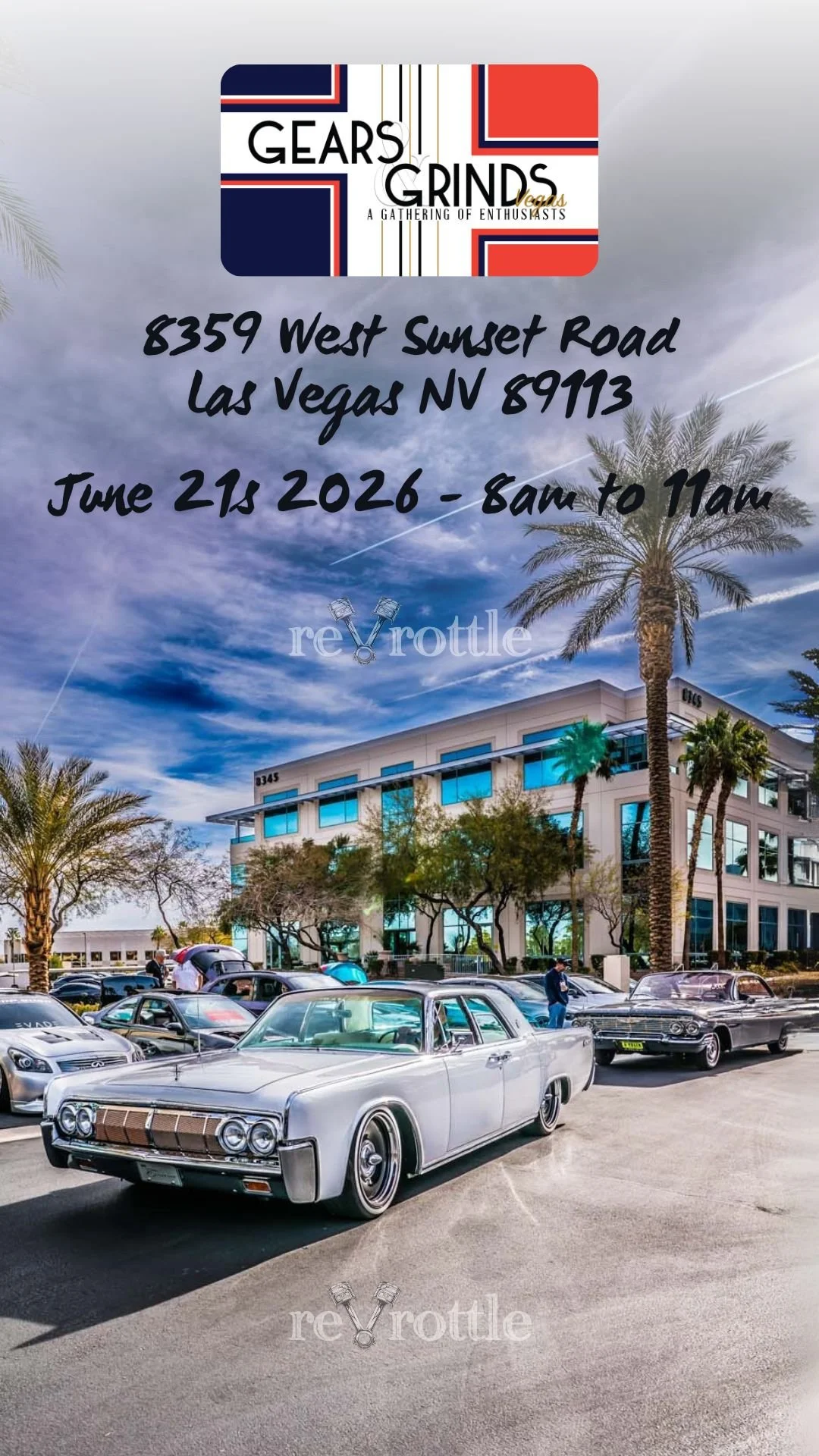 Gears and Grinds Vegas Las Vegas Cars Show june 21st 2026