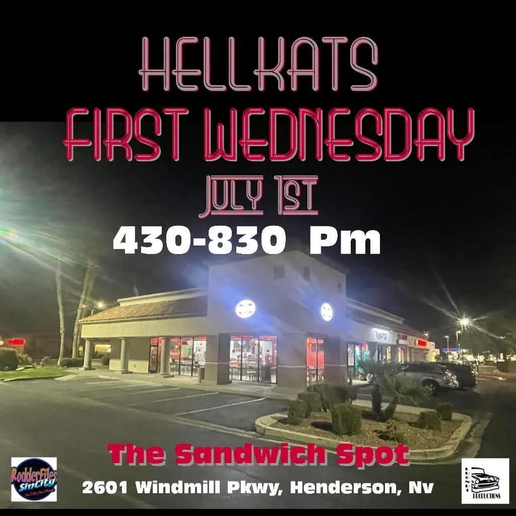 Hellkats First Wednesday at The Sandwich Spot july 1st 2026