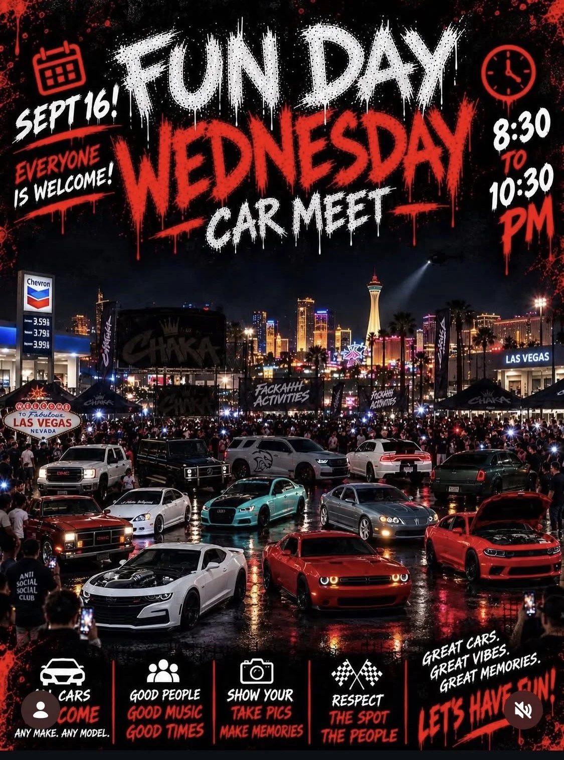 Fun Day Wednesday Car Meet sep 16th 2026