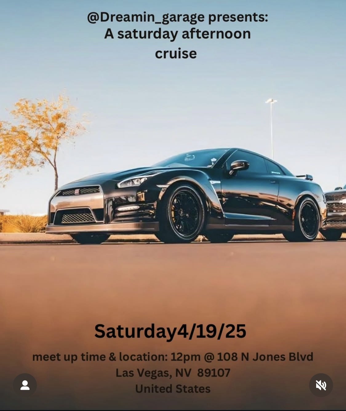 Dreamin Garage Presents A Saturday Afternoon Cruise April 19th 2025