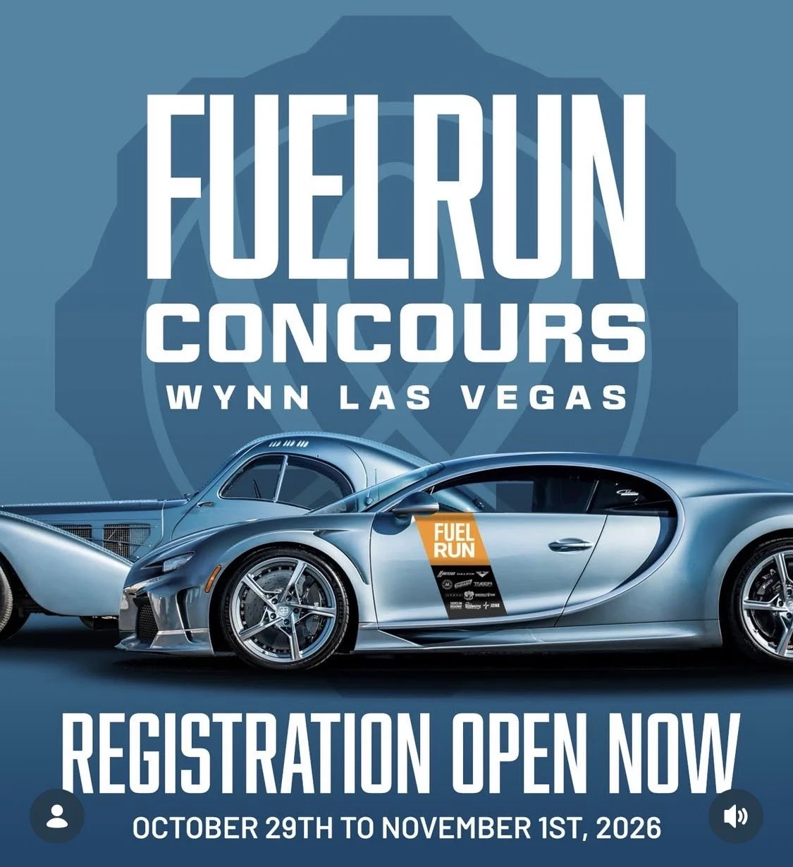 Fuelrun Concours Wynn Las Vegas oct 29th nov 1st 2026