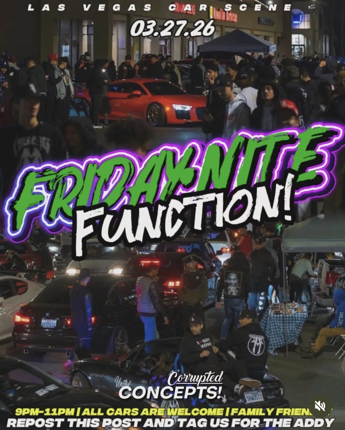 Friday Night Function Corrupted Concepts mar 27th 2026