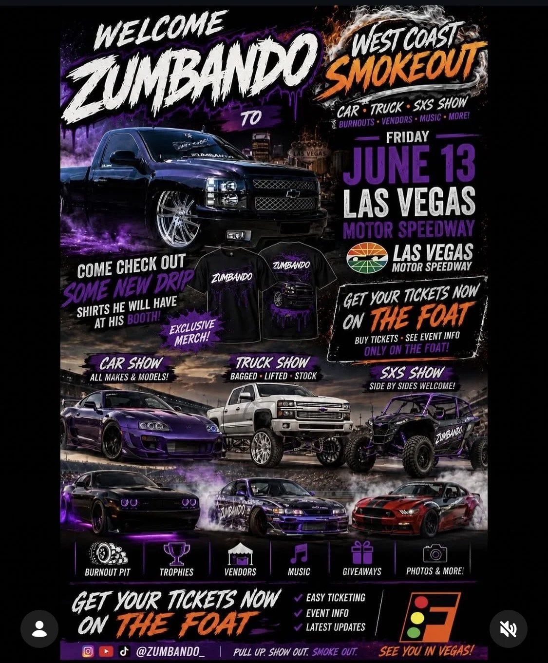West Coast Smokeout Las Vegas Motor Speedway june 13th 2026 version 3