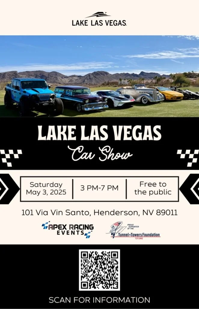 Lake Las Vegas Car Show Apex Racing Events Tune to Towers Foundation ...