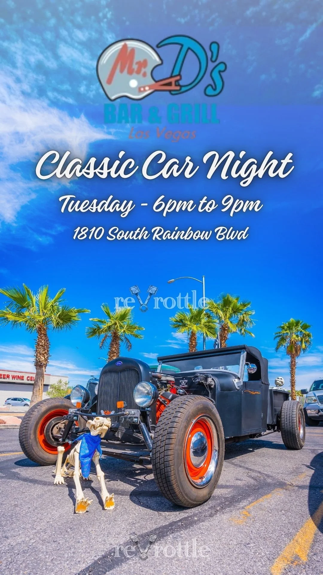 Mr Ds Bar and Grill Las Vegas Car Meet july 28th 2026