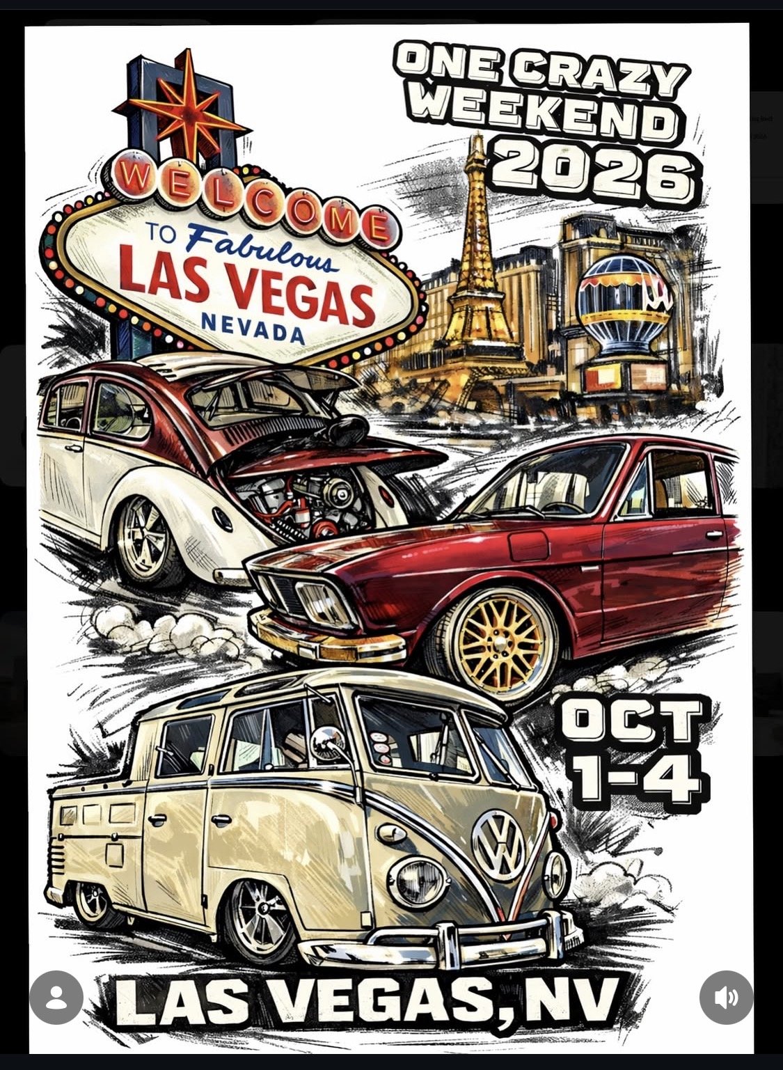 One Crazy Weekend 2026 october 1st-4th 2026