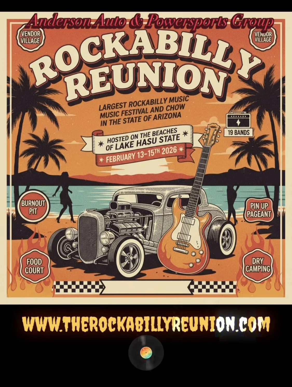 Rockabilly Reunion Anderson Auto and Powersports Group feb 15th 2026