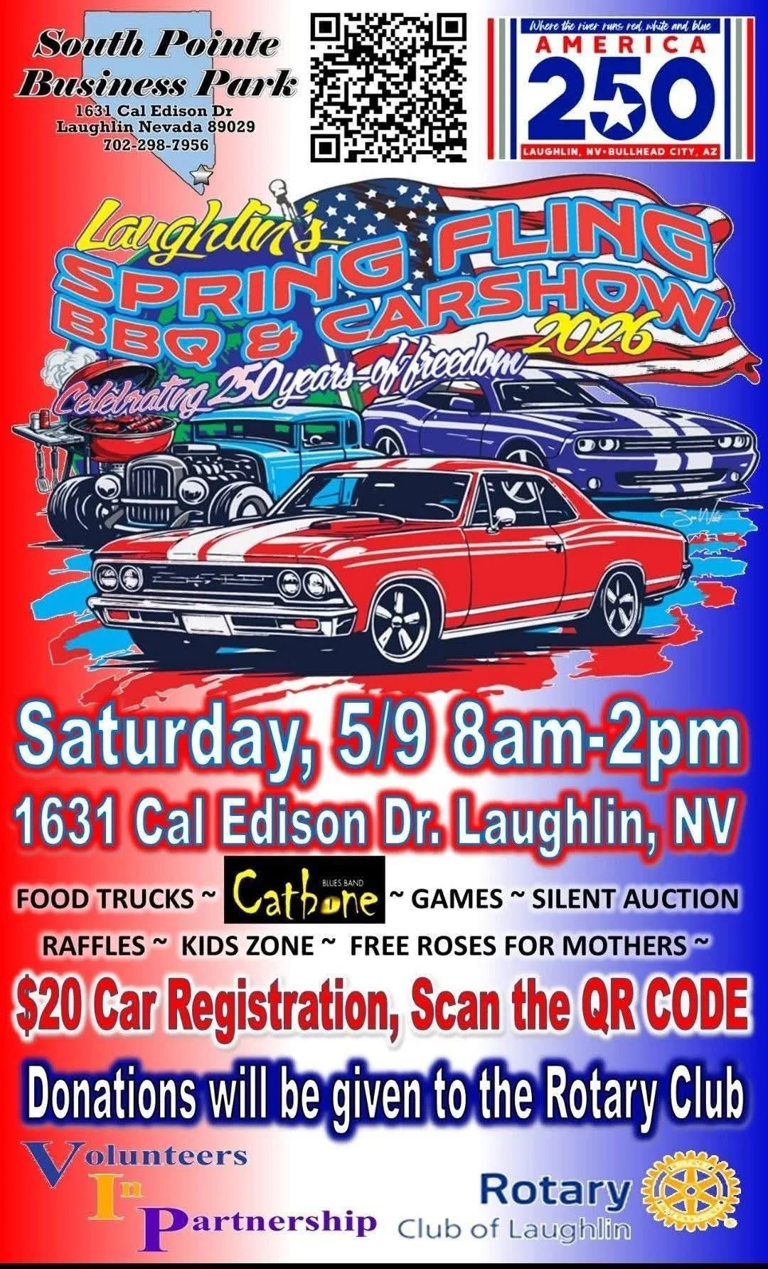 Laughlins Spring Fling BBQ and Carshow may 9th 2026