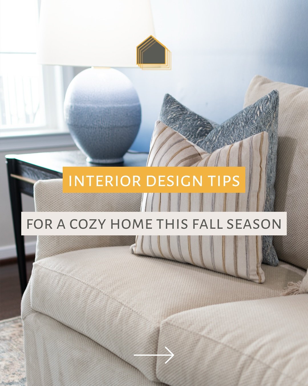 As the weather cools, your home can do the opposite. 🍁 These small, intentional updates make a big difference in how your space feels: warm, welcoming, and perfectly lived in.

Which of these cozy touches would you start with first? Let us know in t