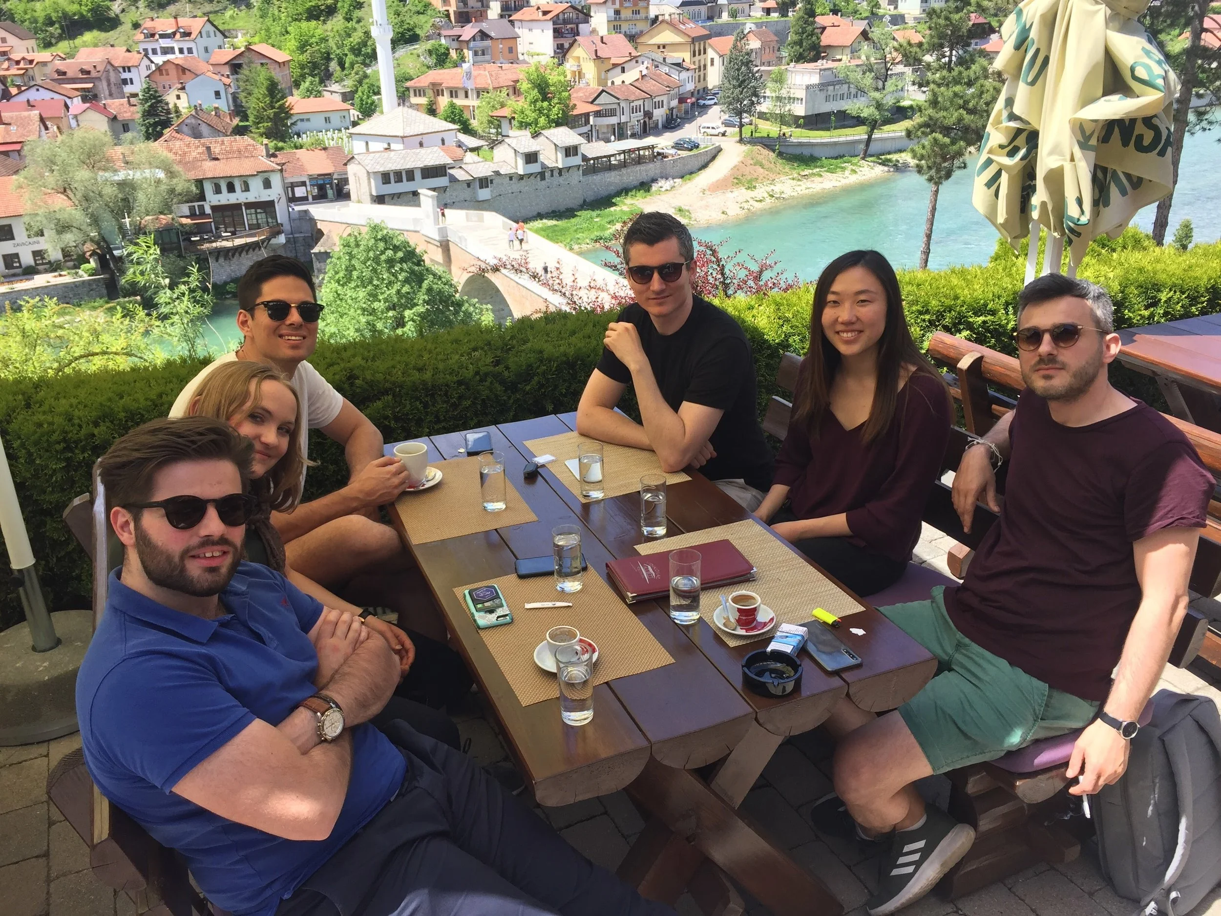 Lunch with Site Parters, Bosnia, 2019