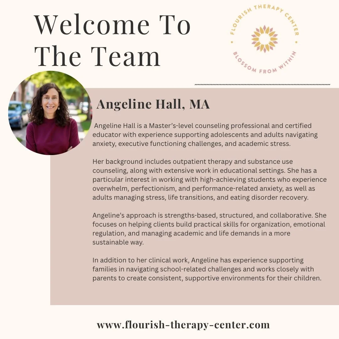 We&rsquo;re so excited to welcome psychotherapist, Angeline Hall to our team starting next month! 🌸

Angeline brings years of experience in psychotherapy, along with a unique background that makes her truly special- fun fact: she was most recently a