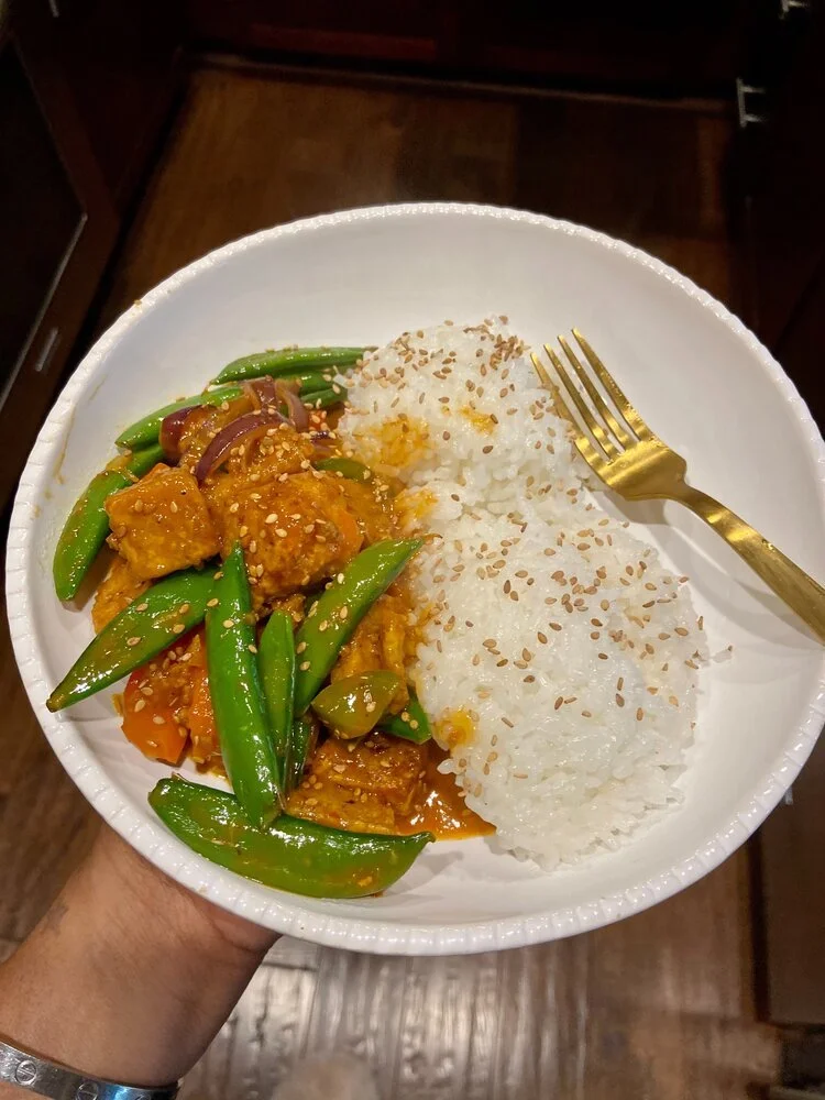 Chili Garlic Tofu
