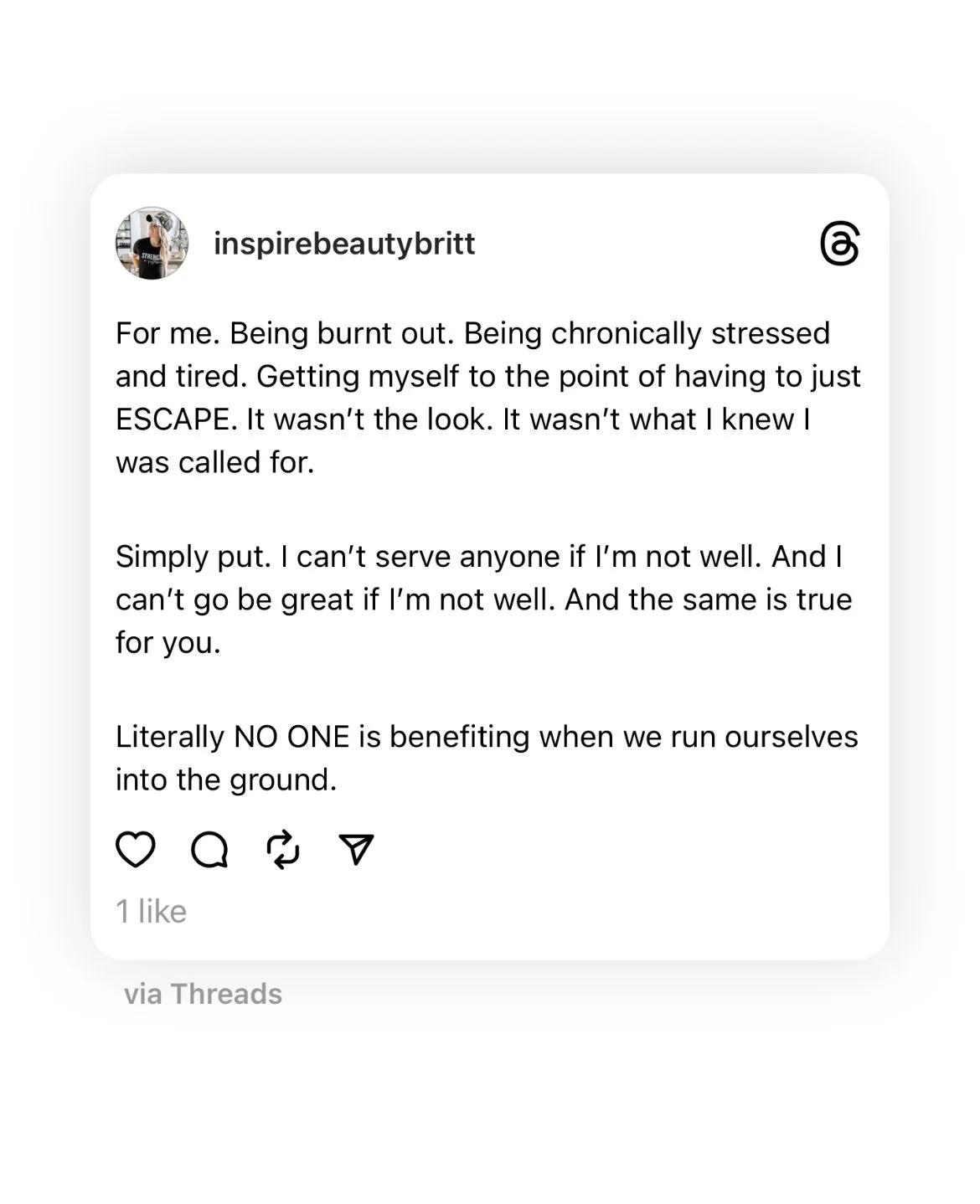 if you're really. freaking. TIRED...