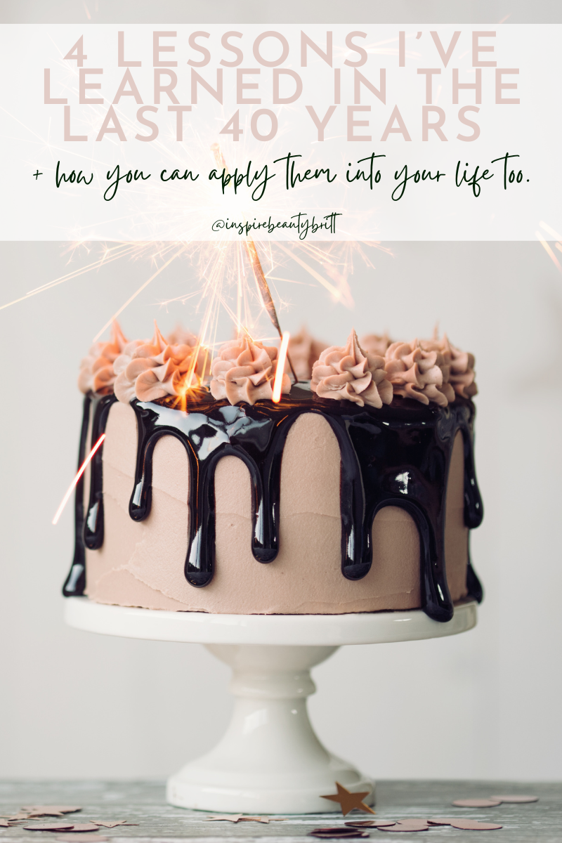 MY BIRTHDAY EPISODE 🧁🤍 | 4 lessons I’ve learned in the last 40 years + how you can apply them into your life too.