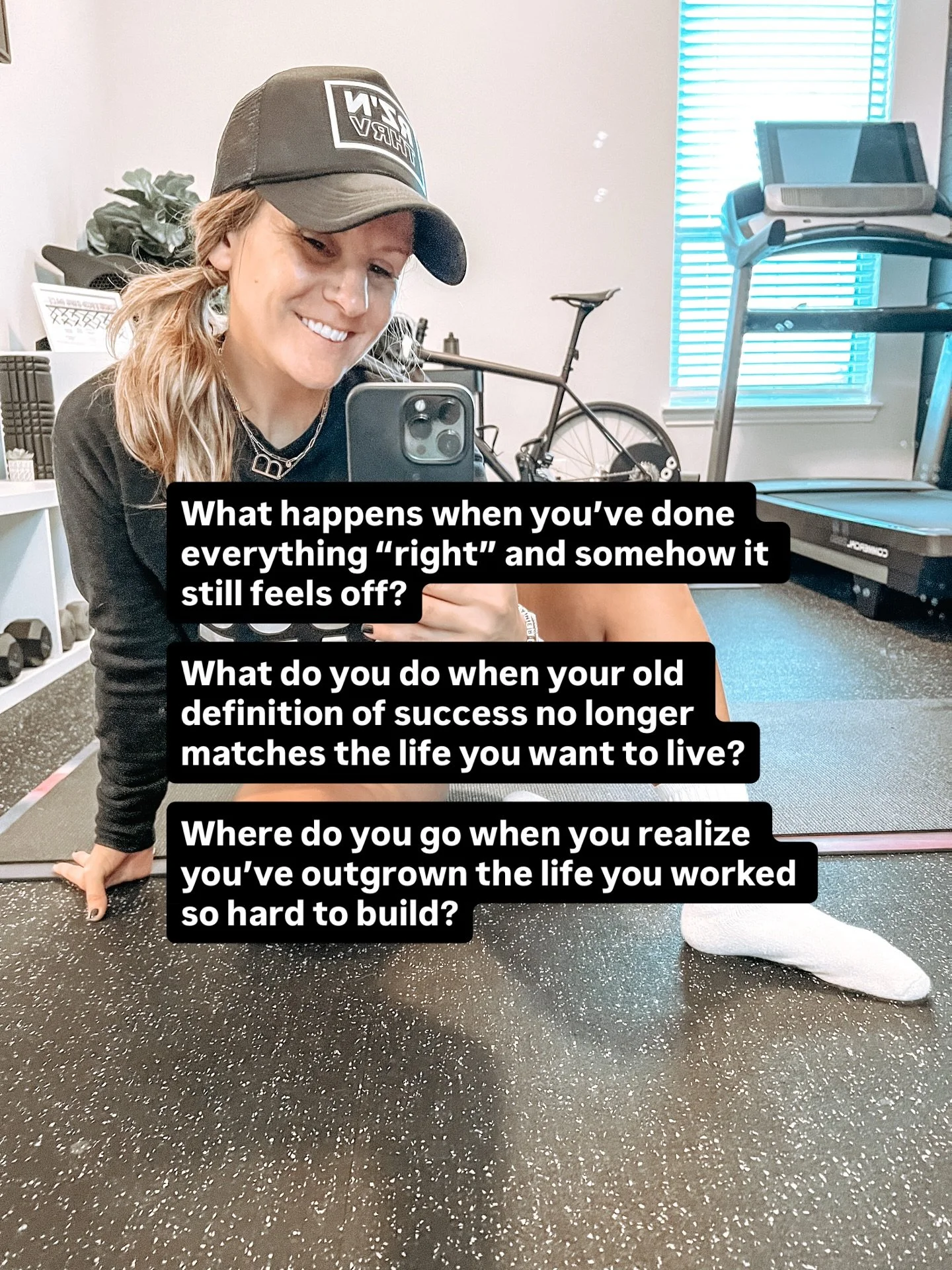 Sometimes the hardest place to be is the one you worked so hard to reach. 🖤💣

You checked the boxes.
You stayed disciplined.
You did everything &ldquo;right.&rdquo;

And yet&hellip; something feels off bc you thought success would feel different on