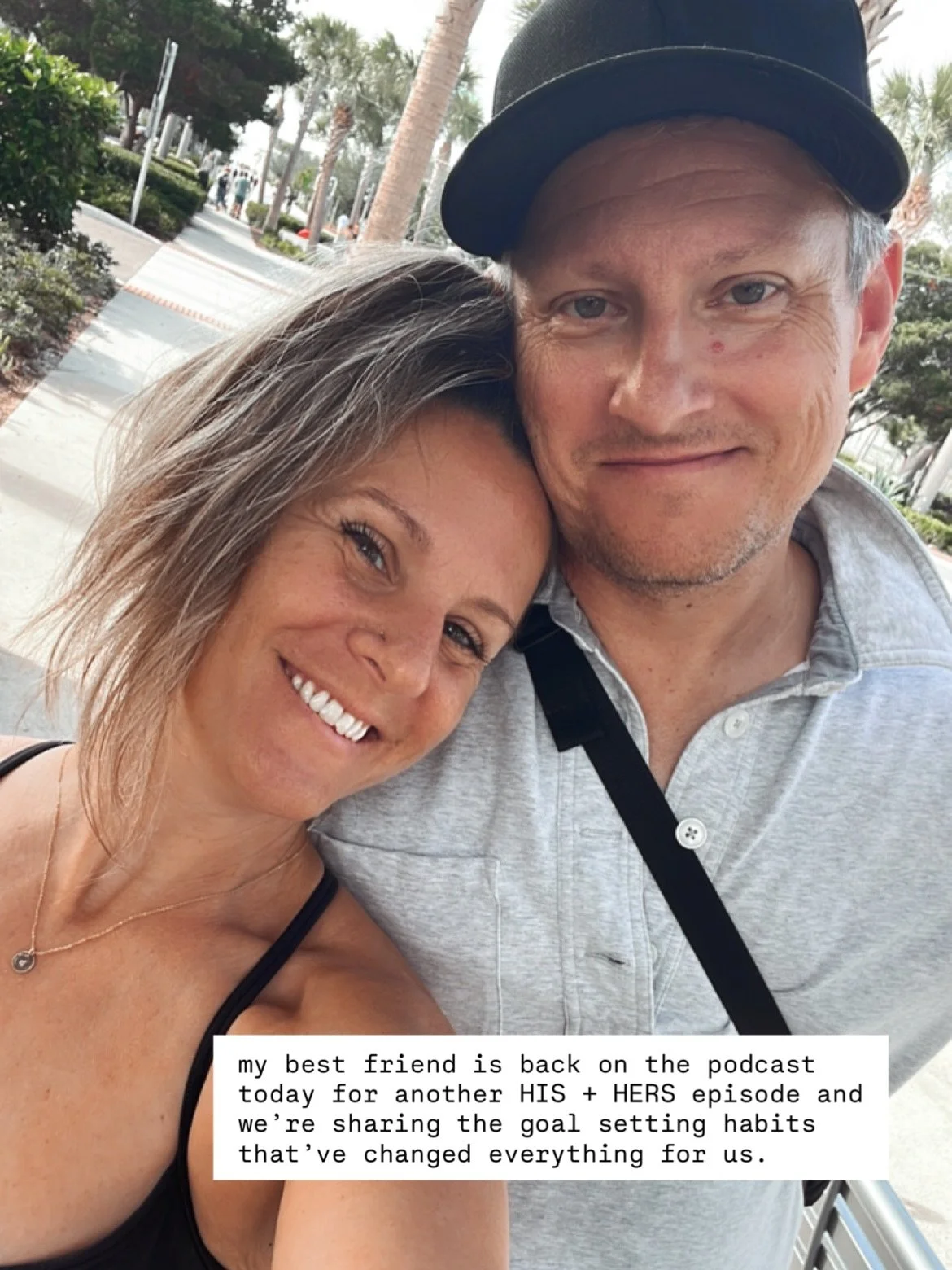 HIS + HERS is back 🎙️🤍

My best friend is back on the podcast today and we&rsquo;re talking about something we&rsquo;ve had to learn the hard way over the years&hellip;

Goal setting as a couple isn&rsquo;t always cute 😅

Sometimes it&rsquo;s mess