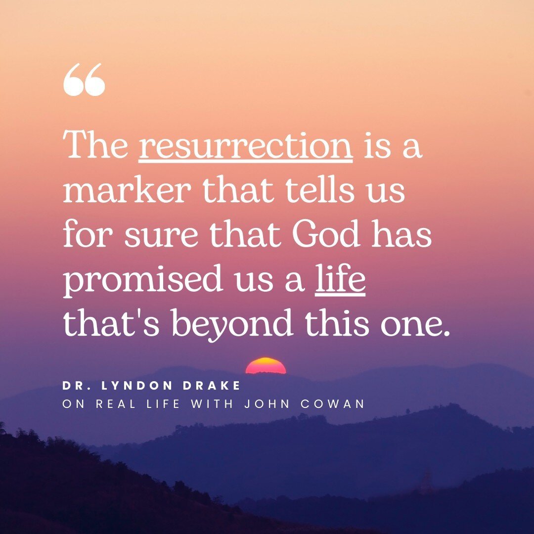 On Easter Sunday, The Venerable Dr Lyndon Drake was John Cowan's guest on Real Life on Newstalk ZB 🎙️ Their conversation spanned Christian ethics, the connection between science/banking and faith, and Lyndon's upcoming return to the UK with his whān