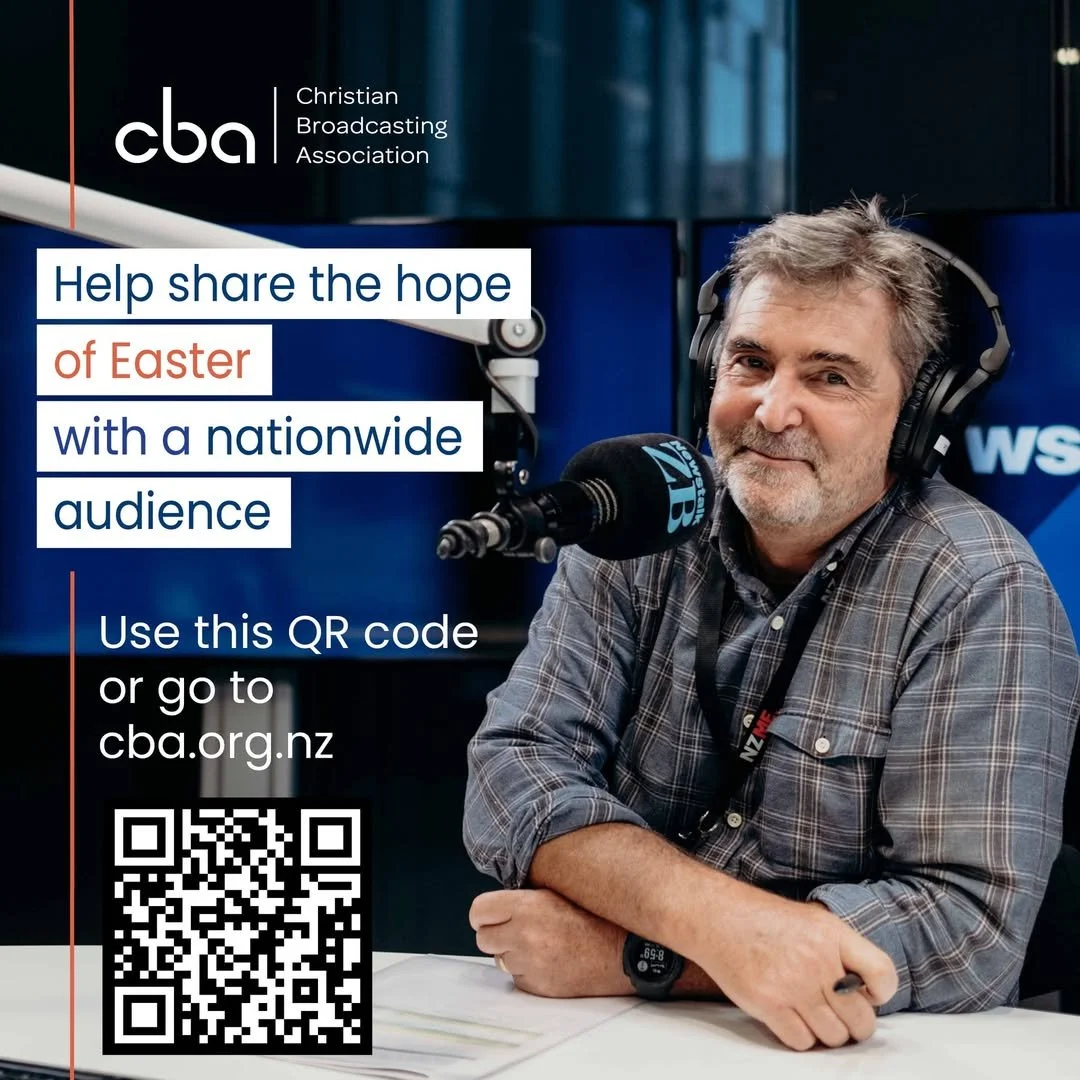 The countdown is on! CBA&rsquo;s Good Friday programme on Newstalk ZB is nearly here, and we need your help to spread the news.
It's going to be a special 12-hour broadcast nationwide. Together, let&rsquo;s fill the airwaves with the hope of Easter.
