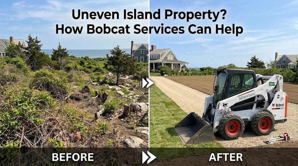 Uneven Island Property? How Bobcat Services Can Help