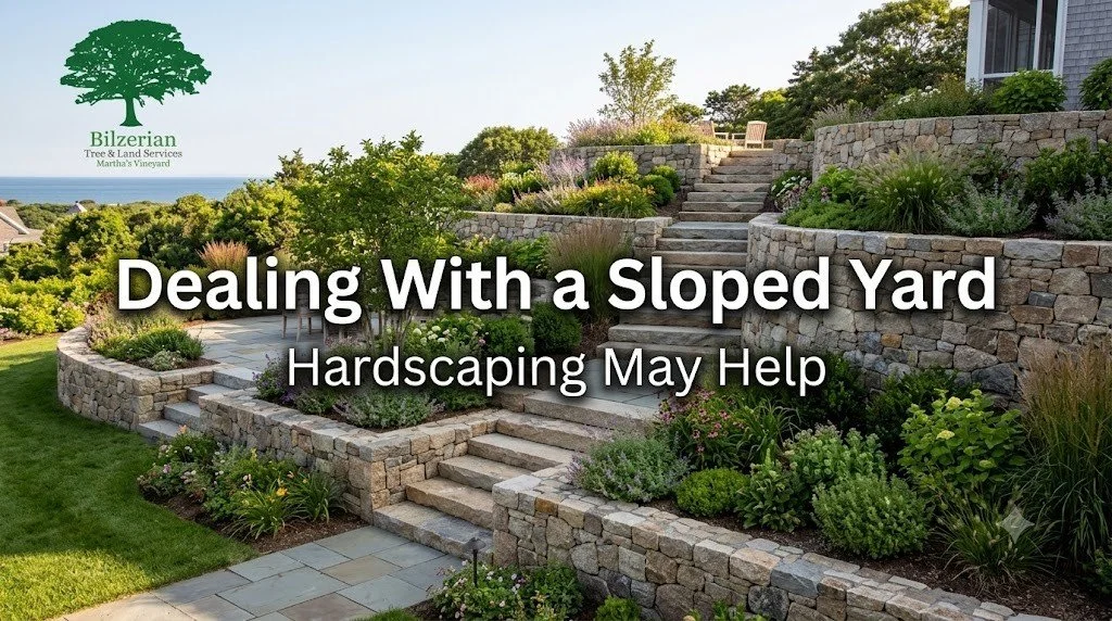 Dealing With a Sloped Yard? Hardscaping May Help