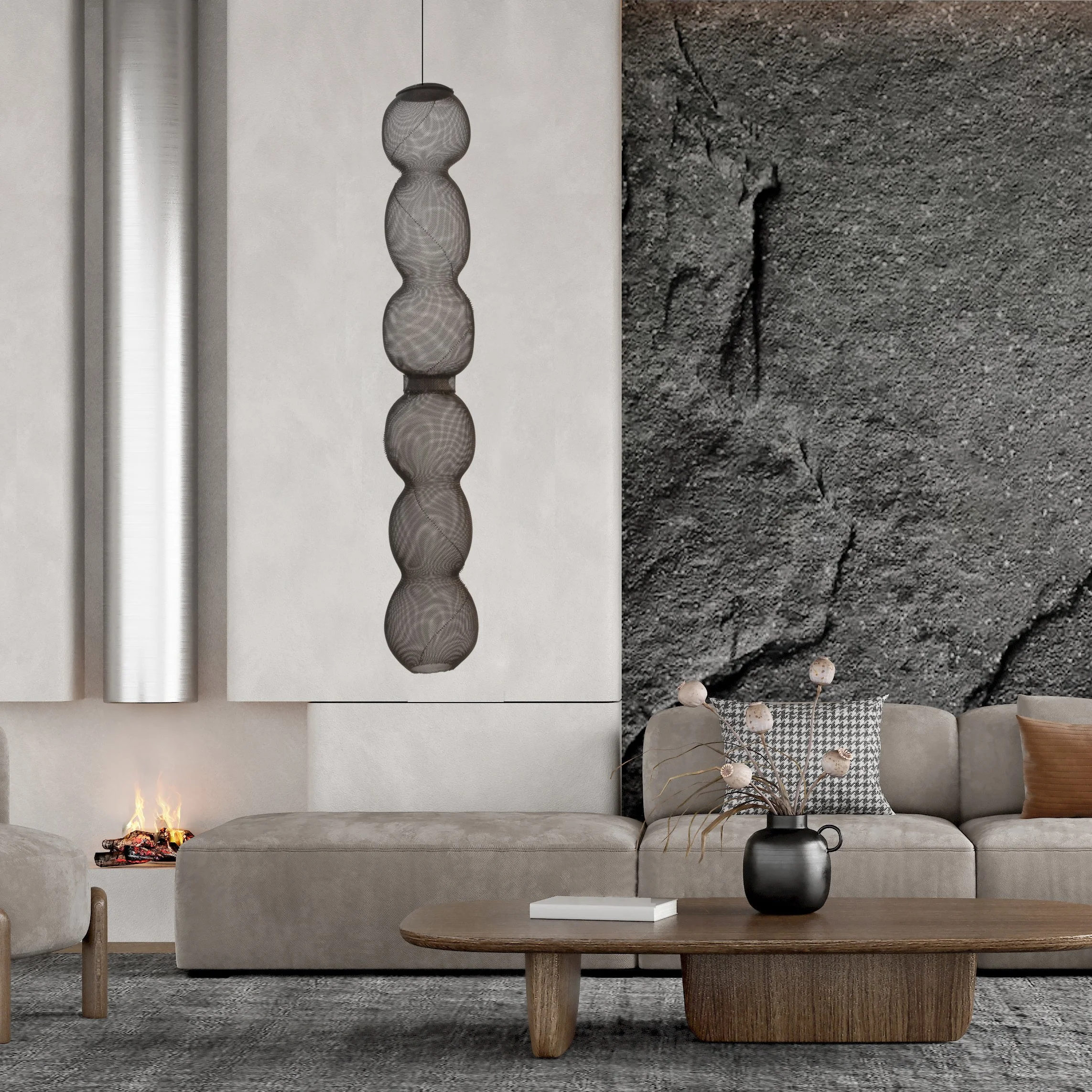 Steel Wire Mesh Hanging Sculpture #24 (Copy)