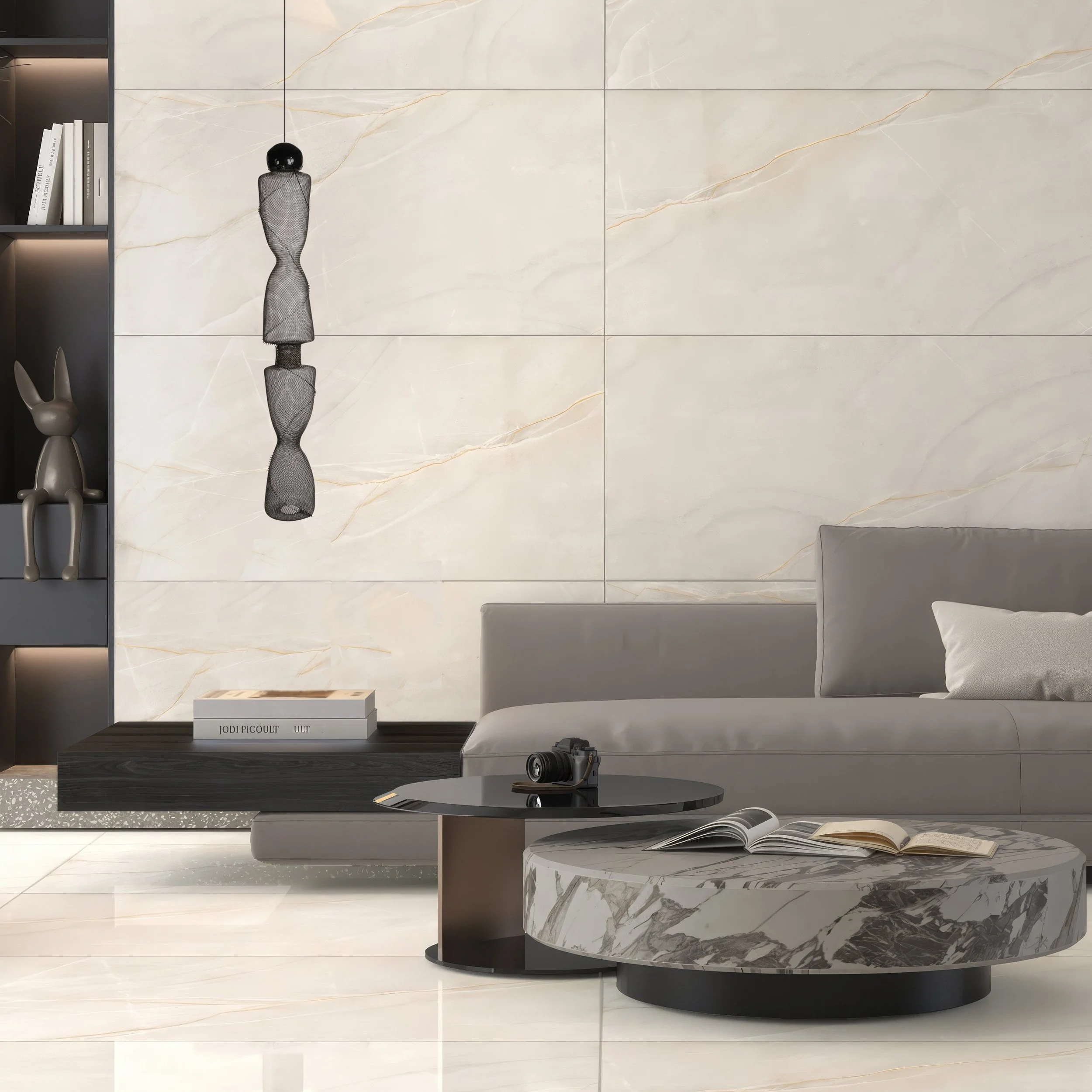 Steel Wire Mesh Hanging Sculpture #33