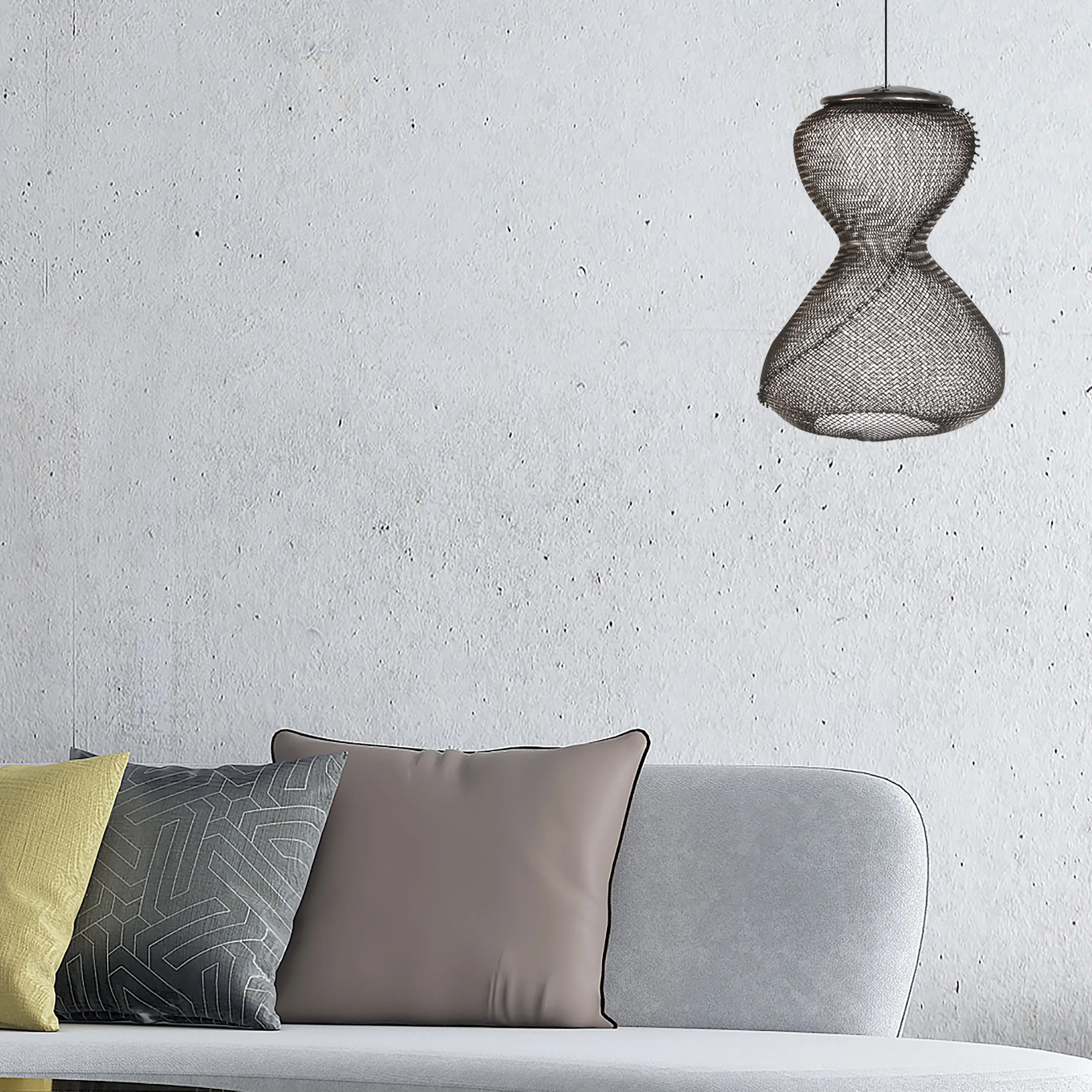 Steel Wire Mesh Hanging Sculpture #9