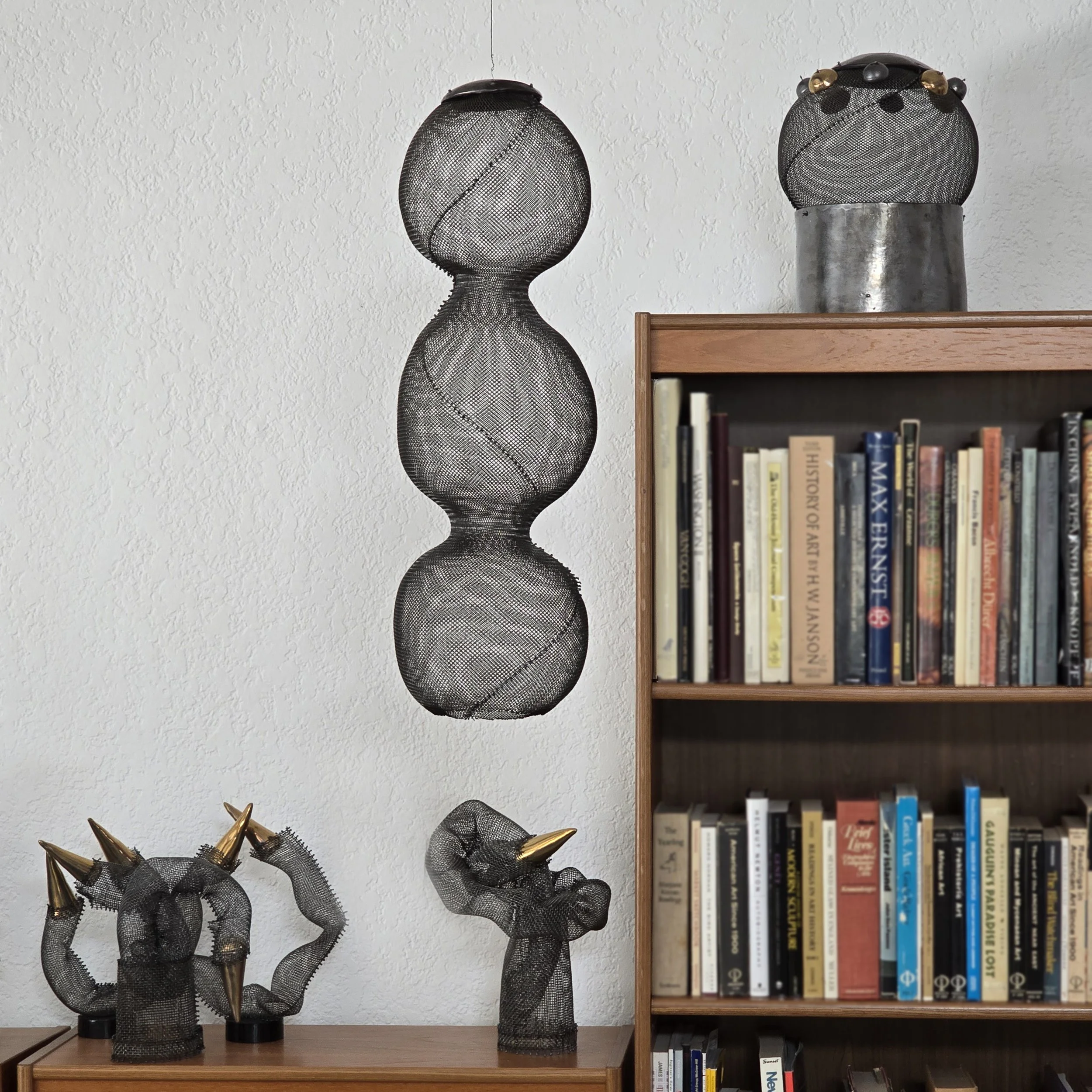 Steel Wire Mesh Hanging Sculpture #11