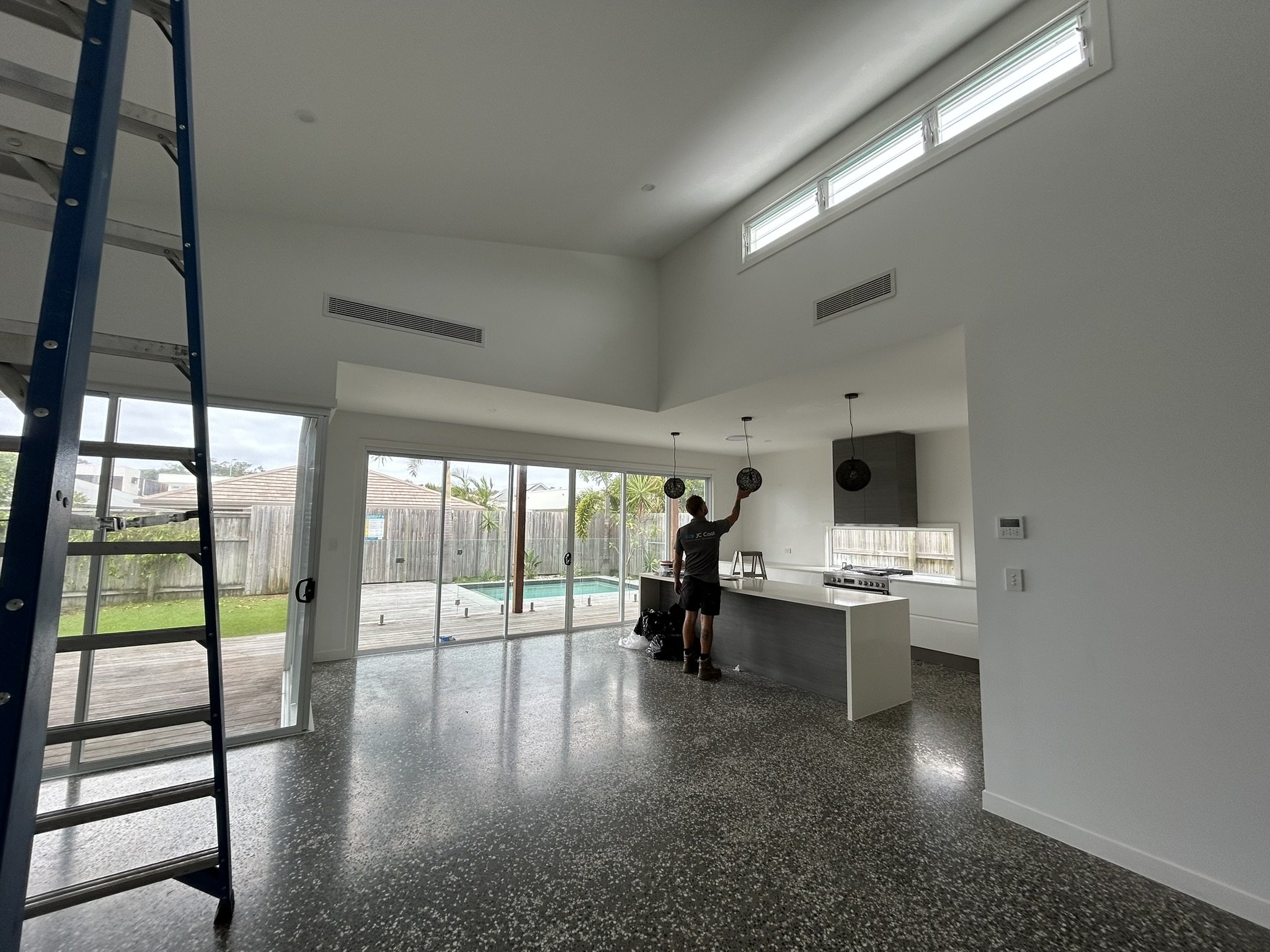 Ducted installation in Cabarita Beach