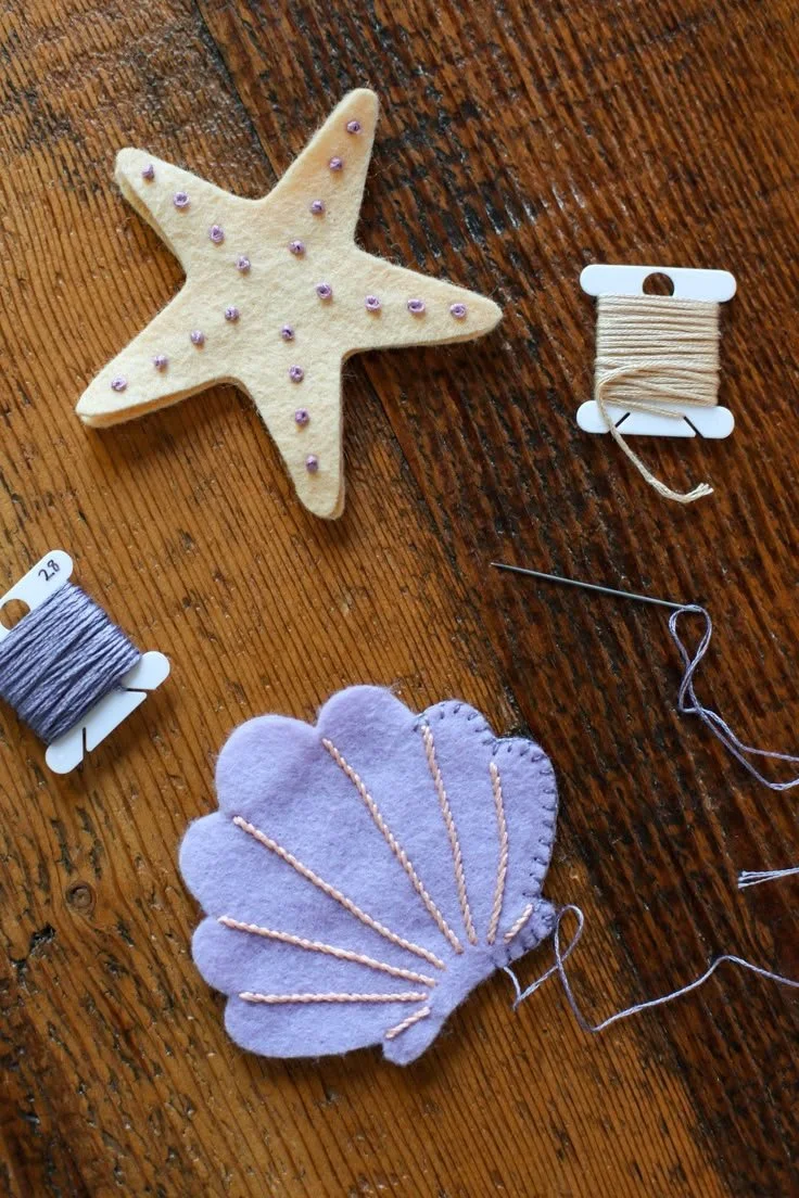 Ornament Around the Year: Seashells