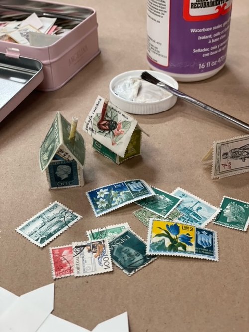 Postage Stamp Houses