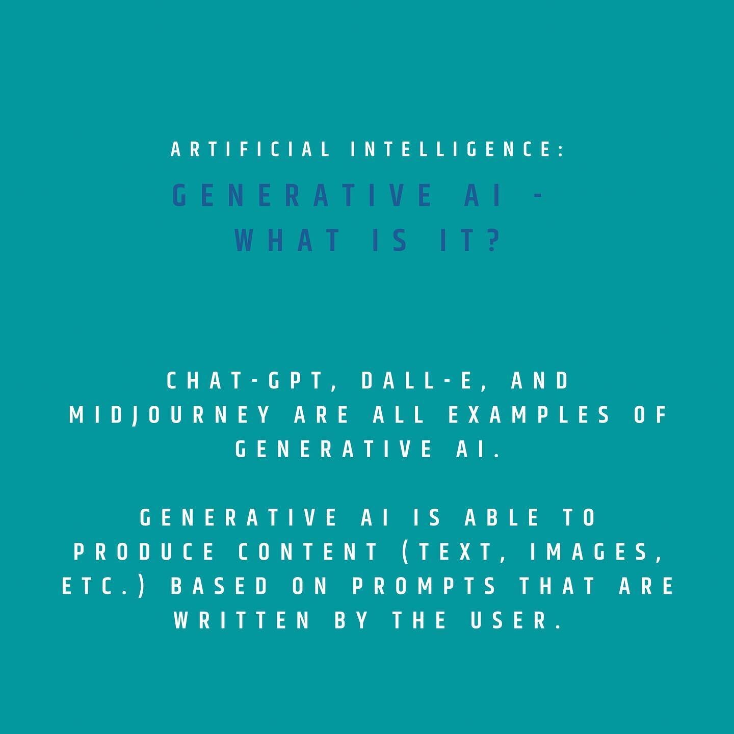 What the heck is generative AI? It&rsquo;s different than discriminative AI and it&rsquo;s what everyone has been talking about. Think Chat GPT, Midjourney, etc. 

These tools can complement our work and help our lives in amazing ways&hellip; but the