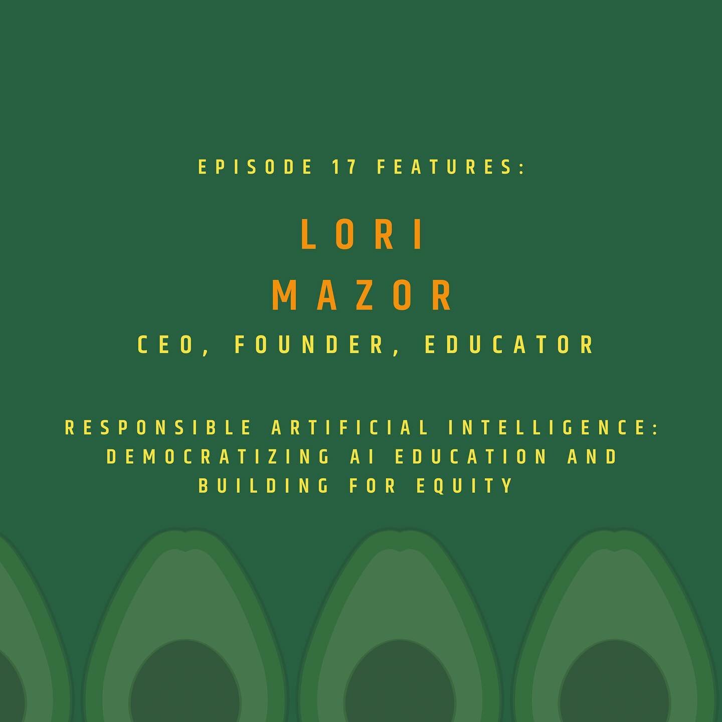 In the most recent episode, I am joined by Lori Mazor, the CEO and Founder of Synthetivity and AI Educator. 

We&rsquo;ll discuss why we need to pay close attention to the advancement of artificial intelligence, the importance of educating everyone o