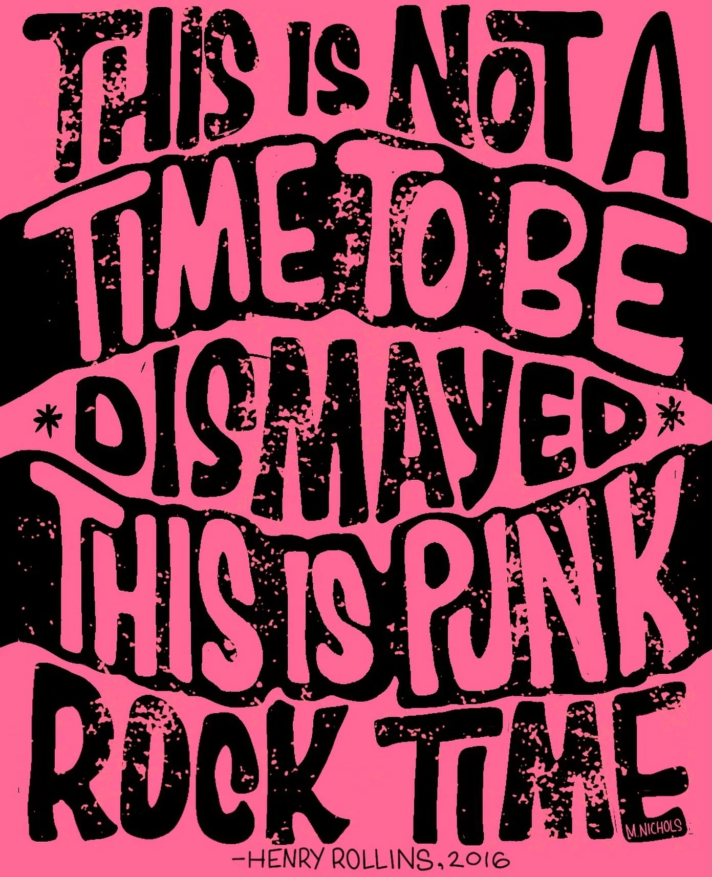 This is what Joe Strummer trained you for!

#handlettering #handtype #henryrollins #punkrock #ccmembersrock