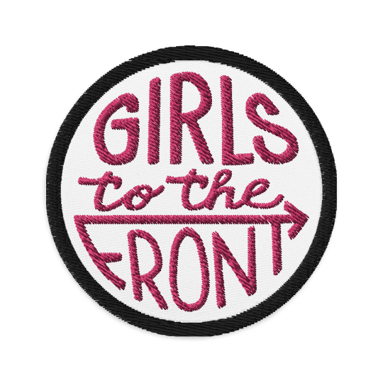 painted-lady-sign-co-girls-to-the-front-hand-lettered-patch.png