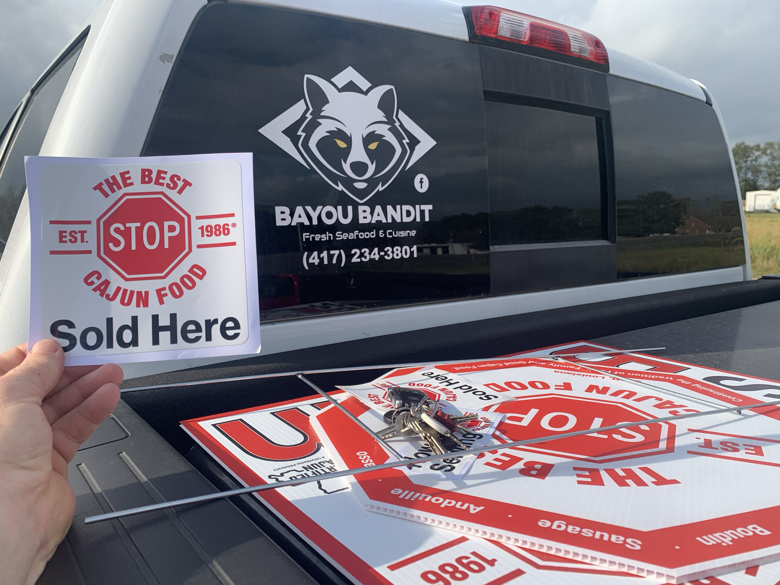 Louisiana bayou bandit fresh and frozen seafood crawfish springfield Missouri