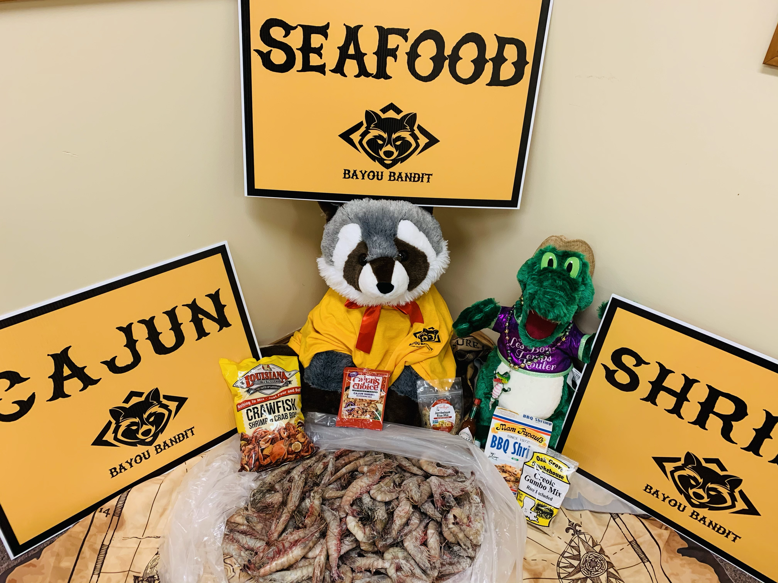 Louisiana bayou bandit fresh and frozen seafood crawfish springfield Missouri