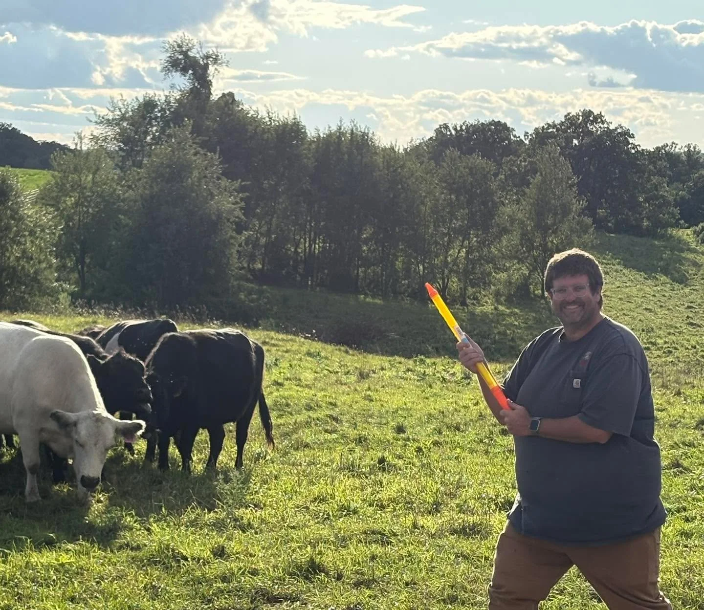 Flies got you down this summer?  May we recommend a super soaker full of anti-fly goodness!