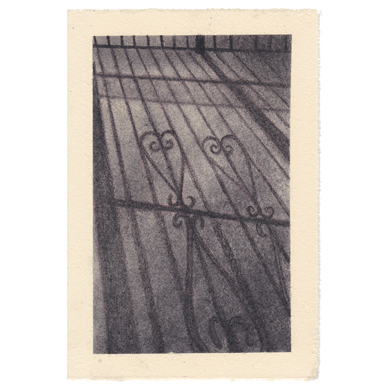 heaven's gate ii • charcoal on paper