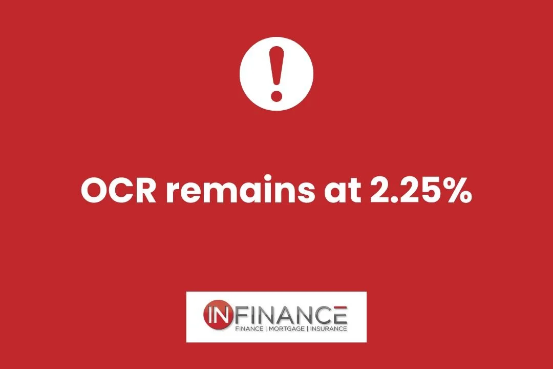 OCR remains at 2.25%