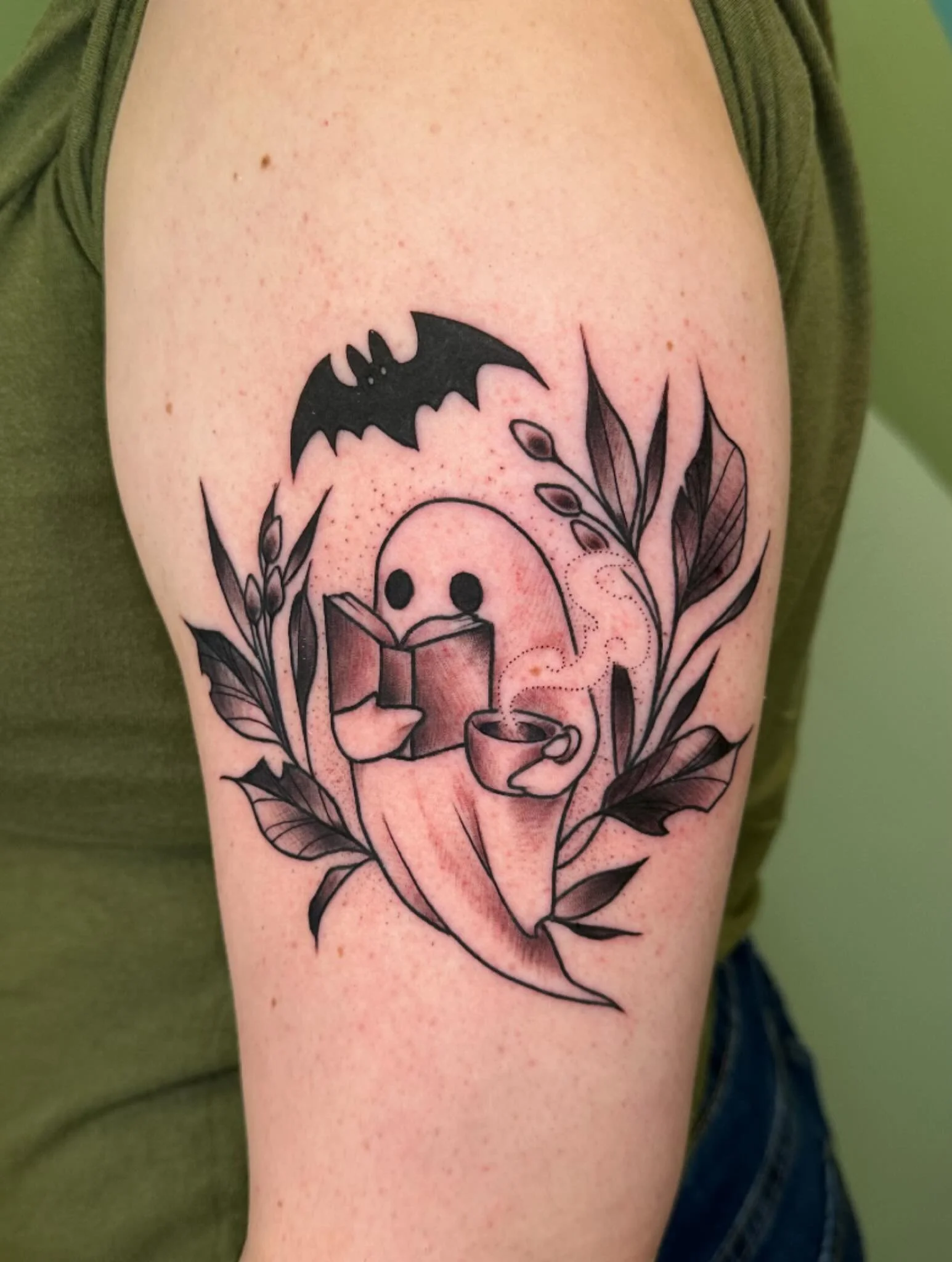 I don&rsquo;t know about you all, but I noticed an ever so slight change of color happening on the trees outside, and it has me READY for fall and some spooky themed tattoos!!