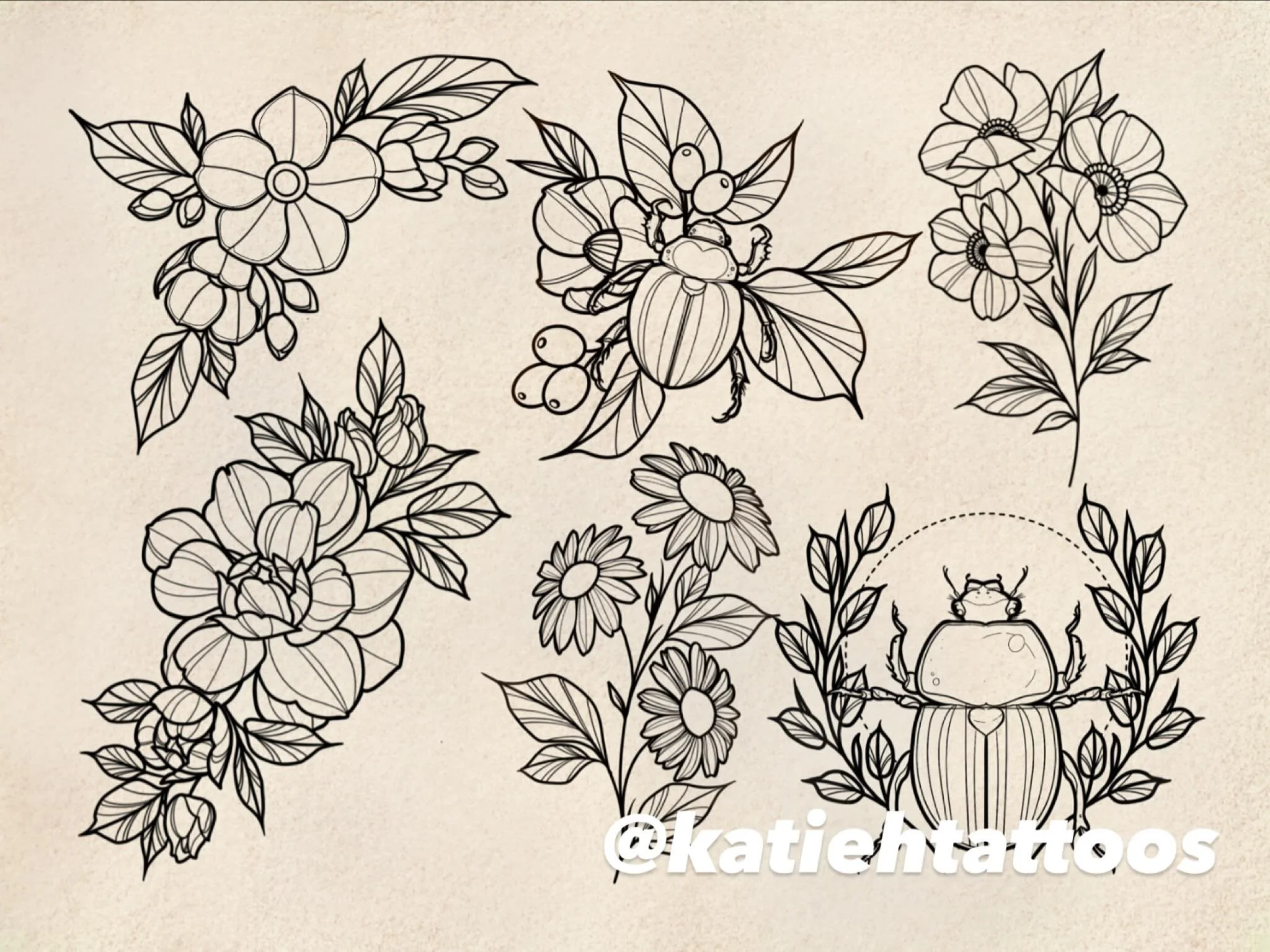 Who doesn&rsquo;t love florals? Available designs. Message to schedule