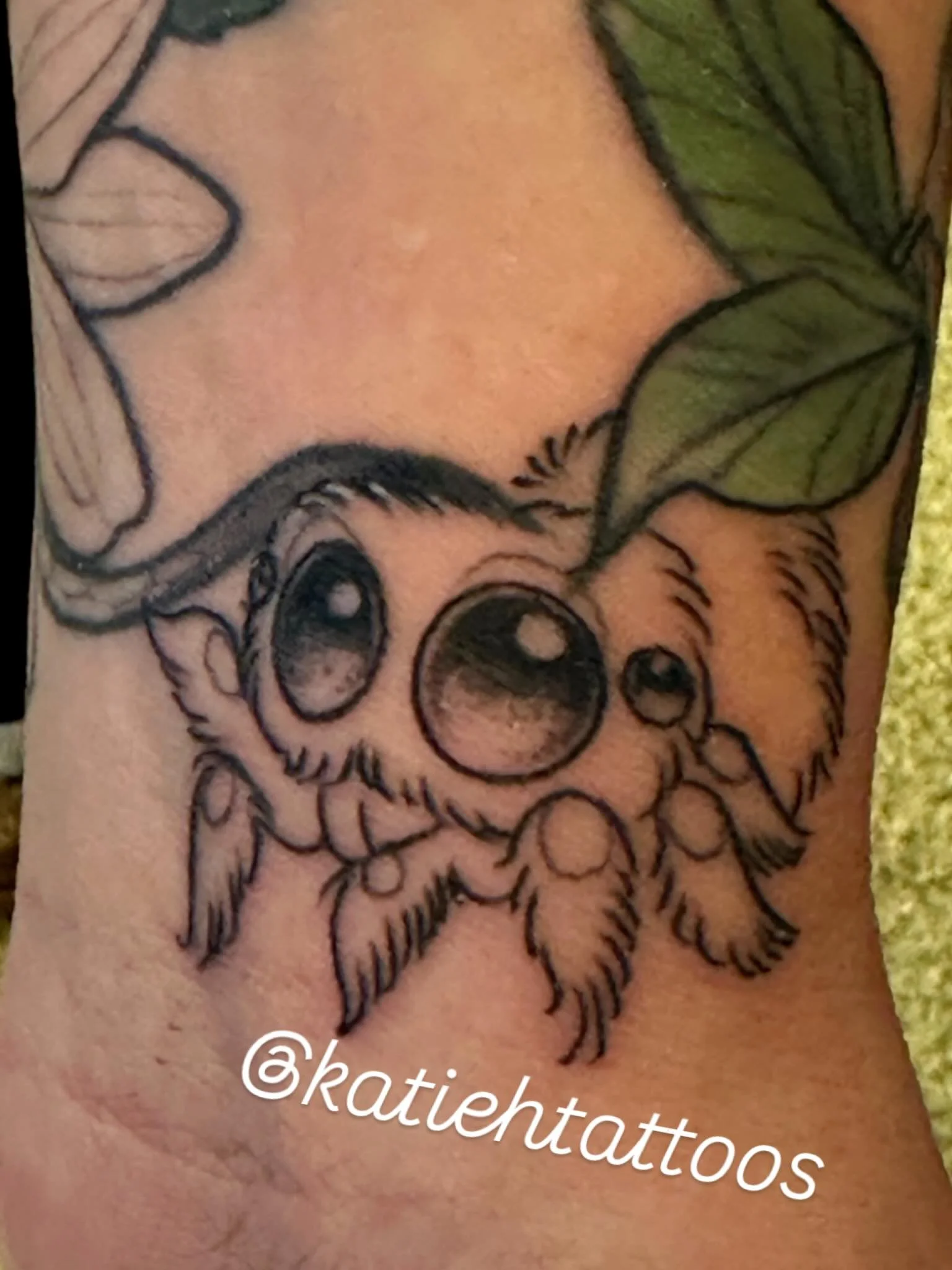 So stinkin cute! Added this filler on a sleeve that&rsquo;s a work in progress.