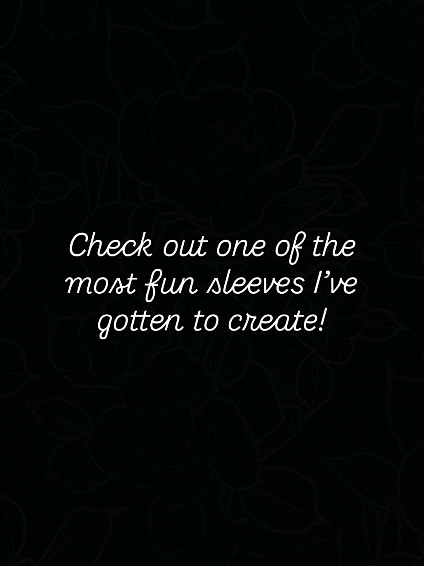 There&rsquo;s still a bit more to go on this one. I&rsquo;m having so much fun, I&rsquo;ll be sad for it to end.