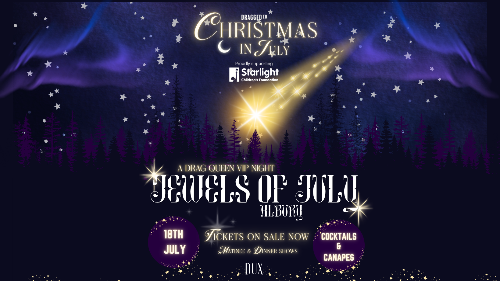 Jewels of July - An Intimate VIP Drag Experience