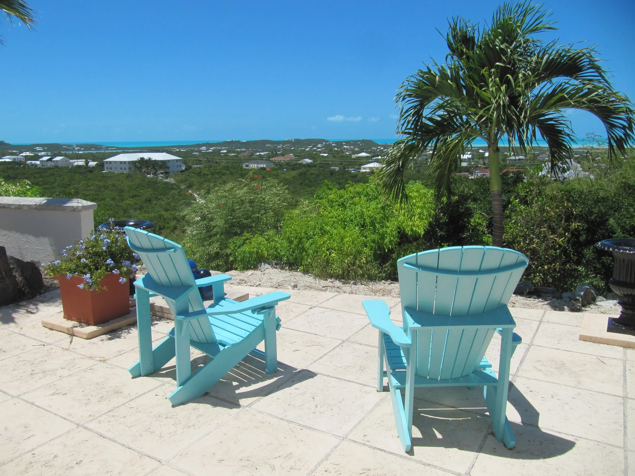Turquoise Room patio