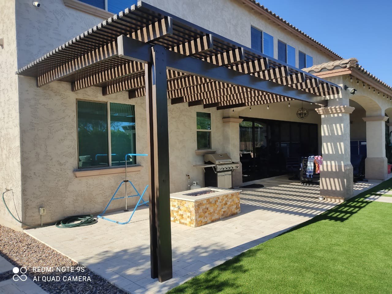 Lattice Patio Cover Services by Outshine Patio Cover near Phoenix, Tempe, Chandler