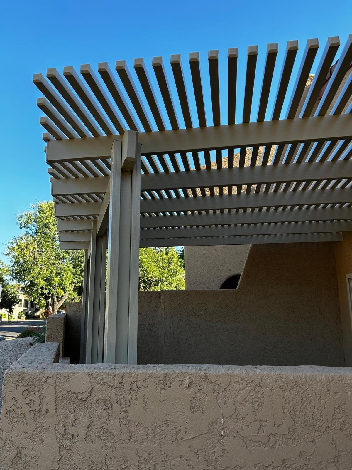 Lattice Patio Cover Installation Services by Outshine Patio Cover, Mesa AZ